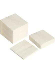 1pc Beige Cocktail Napkin/Dessert Napkin, Folded, 5 X 5 Inch, Disposable Napkin, Suitable For Dinner, Wedding, Birthday Party, Bridal Shower, Reception And Other Events - Multicolor - View 1