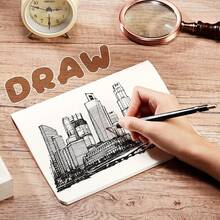 20pcs Pocket Kraft Paper Notebooks, Large Capacity Small Mini Notebooks, Travel Journal, Suitable For Students, School, Office, Writing, Classroom Projects, 5.12 X 3.54 Inches, Quick Notes, Diary (Brown Cover, Unlined Blank) - A - View 7