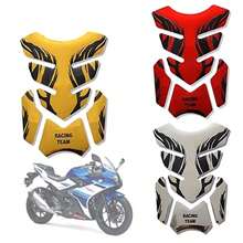 1pc Motorcycle Fishbone 3D Fuel Tank Sticker, 3D Fuel Tank Protector Decal, Gasoline Tank Protective Cover Decorative Sticker - A - View 2