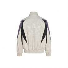 Jaket Lengan Panjang Bergaris Kasual Sporty STREET adidas Originals untuk Pria - Light Grey - View 2