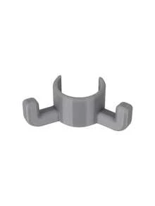 1 buah Pengait Pipa Shower, Dilengkapi dengan Dua Pengait, Cocok untuk Menggantung Spons Mandi, Sabut Gosok, dan Barang Ringan Lainnya Saat Mandi. Pasang pada Batang Vertikal dengan Diameter Sekitar 23 hingga 25 mm - MultiWarna - View 8
