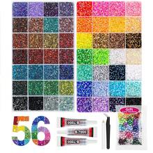 Resin Jelly Rhinestone Decor, Colorful 3mm Flat Back Rhinestones, Rhinestone Art Decoration, Decoration Set, Suitable For Handmade Crafts, Personalized Gift - 3mm - View 27