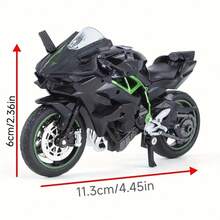 1 Buah Figur Model Sepeda Motor Paduan Seng, Hadiah Ulang Tahun - MultiWarna - View 2