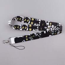 1 Piece Cute Cartoon Cat Lanyards, 4 Styles Kitty Print Neck Strap With Metal Clasp For ID Badge Phone Key Office School Work - Multicolor - View 7