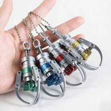 Creative Mini Hair Claw Clip Fidget Toy Stress Relief Gadget Keychain Doll Machine Claw DIY Pendant - Multicolor - View 3
