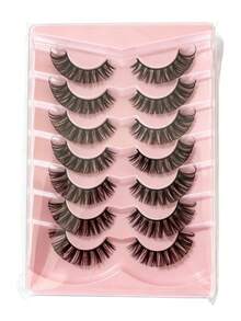 Bulu Mata Palsu Gaya Rusia DD Curl yang Tebal, Bulu Mata Sintetis 3D Faux Mink yang Lembut, Gaya Mata Kucing, Bulu Mata Tebal Baris Penuh 8D yang Indah, Efek Mengangkat Bentuk Mata, Desain Penuh & Padat, Sudut Luar yang Diperpanjang & Ditebal, Bulu Mata Rias, Tampilan Alami, Tekstur Faux Mink, Efek Ekstensi Bulu Mata Jangka Pendek yang Realistis - MultiWarna - View 10