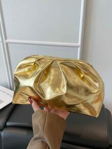 2026 New Elegant Fashion High-End Women's Handbag, Suitable For Daily Use, Bridal, Wedding Supplies - Gold - View 7