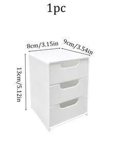 1pc Rotating Makeup Storage Box, Makeup Brush Holder With Transparent Dust Cover, 360° Rotating Base With Multi-Compartment Design, Makeup Tool Storage, Suitable For Makeup Brushes, Lipsticks, Foundations, Eyeliners And Other Makeup Products, Convenient For Taking And Organizing, Cosmetic Storage Saves Desk Space And Keeps Makeup Products Neatly Organized, - Multicolor - View 9