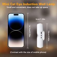 1pc/2pcs New Smart Motion Sensor Wall Lights, 3-Color Dimmable ...