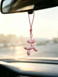 1 buah Balon Anjing Hiasan Gantung Kaca Spion Mobil Aksesori Dekorasi Interior Mobil Ornamen Mobil - A - View 4