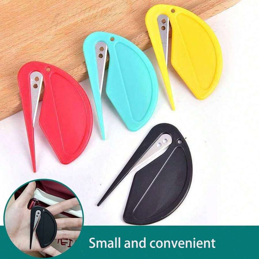 Multifunctional Envelope Cutter, Portable Cutting Tool. Cute Shaped Scissors And Portable Package Opener - Perfect For Students And Office Use, Fun Design, Durable