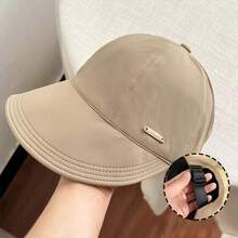 1pc Multi-Color Breathable Sun Hat, Fashionable Multifunctional Baseball Cap With Mask Design, Soft And Foldable, Suitable For Outdoor Activities And Daily Wear, Women's Hat, Unisex, Holiday Gift, Men's Hat - Multicolor - View 8