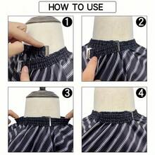 Men's Professional Barber Apron With Neck Dust Cover - Large Haircutting Cape, Suitable For Hair Styling And Salon Use, (With Neck Brush), Barber Accessories, Hairdressing Tools - Multicolor - View 6