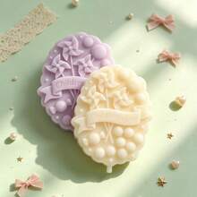 Windmill Candy Card Silicone Mold DIY Handmade Candle Aromatherapy Soap Plaster Silicone Mold - Light Gray - View 5