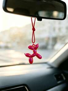 1 buah Balon Anjing Hiasan Gantung Kaca Spion Mobil Aksesori Dekorasi Interior Mobil Ornamen Mobil - A - View 6