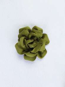 Solid Color Corduroy Business Style Flower Brooch Corsage For Women, Can Also Be Used As Hair Accessory - Corduroy Flower - View 11