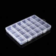 12/24/48 Compartment Transparent Plastic Jewelry Storage Box, Multi-Layer Partitioned Organizer To Prevent Jewelry Clutter, Portable Jewelry Box For Travel And Outings, Stores Earrings, Studs, Rings And Other Small Accessories, Exquisite Jewelry Gift Box With Gift Wrapping Support, Suitable For Holiday Gifts - Multicolor - View 8