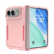 CteGlodrix 軍用級防震手機殼適用於 Apple Duo，PC 硬背殼搭配 TPU 軟邊，時尚奢華保護套 - 黑色 - 查看 10