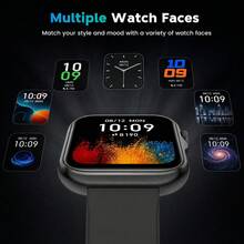 QAGSFLC Smart Watch, 1.83 Inch HD Touch Screen Smartwatch, Soft Silicone Strap, Call/Message Reminder, Pedometer, Calorie, Sports Tracking, Multiple Sports Modes, Multi-Functional Smartwatch, Unisex, Compatible With IOS And Android Phones, Perfect For Gym Daily Use And Christmas Birthday Gift - Multicolor - View 5