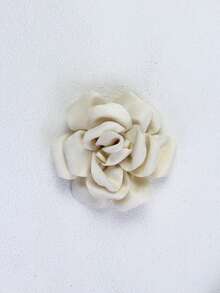 Solid Color Corduroy Business Style Flower Brooch Corsage For Women, Can Also Be Used As Hair Accessory - Corduroy Flower - View 16