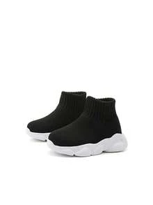 Baby Slip-On Sock Shoes, Toddler Knit Sneakers, Soft Non-Slip Thick Sole Lightweight First Walkers For Infant - Multicolor - View 6
