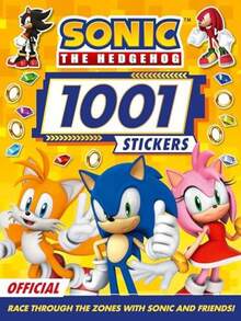 SONIC HEDGEHOG 1001 STICKER PB - Single Book - View 2