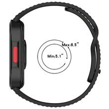 1pc Breathable Wavy Silicone Watch Band Soft Wrist Strap Compatible With Redmi Watch 6 Active/Lite 6 5 4 Compatible With Xiaomi Band 8Pro 9Pro 10Pro - one-size - View 5