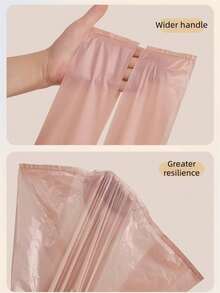 10/50/100pcs Thickened Garbage Bag - Leak Proof, Tear Proof, Durable Polyethylene Material, Multi-Purpose, Can Be Used As A Writer's Garbage Bag, Kitchen Garbage Disposal Bag, Leak Proof Design, Sturdy Structure - Multicolor - View 9