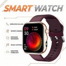 QAGSFLC Smartwatch, Layar Sentuh HD 1,83 Inci, Tali Silikon Lembut, Notifikasi Panggilan/Pesan, Pedometer, Kalori, Pelacak Aktivitas, Berbagai Mode Olahraga, Smartwatch Multifungsi, Unisex, Kompatibel dengan iPhone dan Ponsel Android, Sempurna untuk Penggunaan Sehari-hari di Gym dan Hadiah Ulang Tahun Natal - MultiWarna - View 11