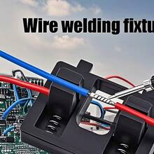 Hands-Free Wire Soldering Helper, Spring Clip Quick Connector With Anti-Slip Grip, Suitable For Wire Brazing, Universal Soldering Iron Fixing Clamp, Home Wiring Renovation, Perfect Birthday Christmas Gift For Friends - Multi-color - View 7
