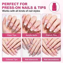LIMEGIRL 8ml Super Strong Nail Glue, Quick Dry Nail Tip Glue, Waterproof Long Lasting Fake Nail Adhesive - MJ159-11 - View 7
