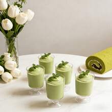 120ml Plastic Cold Drink Dessert Cups, Suitable For Pudding, Cheesecake, Mousse, Cocktail, Coffee, Ideal For Birthday, Wedding, New Year Party, Gathering, Multi-Scenario Plastic Container Cups - View 6