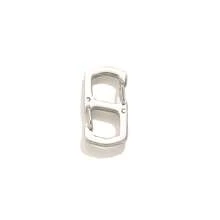 1pc Stainless Steel Number Spring Clasp, Gold & Silver Digit 0-9 Carabiner, Number Shape Snap Hook For DIY Necklace Bracelet Keychain Jewelry Making - Buckle - View 12