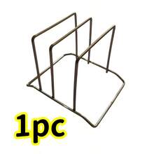 Heavy Duty Metal Cutting Board Storage Rack - Space-Saving Cabinet/Countertop Organizer With Baking Tray Rack, Sturdy Kitchen Storage Shelf (No Screws Required, Easy Assembly), Suitable For Kitchen Storage Containers And Countertop Organization - Storage Rack - View 11
