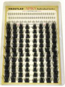 HBZGTLAD 15-Row Segmented Fluffy 8D Thick Eyelash Clusters, Voluminous Curly Lightweight Soft 0.07mm Dramatic Individual Reusable False Eyelashes - View 16