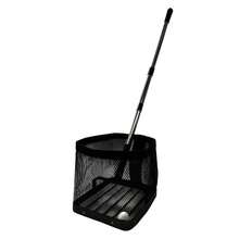 Golf Ball Picker With Lawn-Friendly Design Black Plastic Large Capacity Ball Collector For Backyard Golf Practice Training - Black - View 3