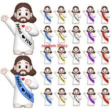 30/10/1pc Mini Figurines, Mini Statues, Adult Mini Statues, Easter Egg Fillers, Hide And Seek, Sunday School Party Favors (Random Color) - Multicolor - View 8