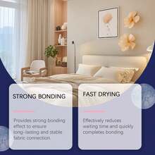 Fabric Adhesive 50ml, Effectively Reduces Waiting Time, Quickly Completes Bonding, Suitable For Different Fabrics, Ensures Durable Bonding, Saves Time, Convenient And Fast, Efficient Bonding, Easy To Use, Household Essential, Practical Gift For Family And Friends On Holidays, Christmas, Halloween - A - View 5