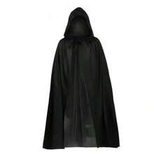 1pc Cloak/4pcs Halloween Adult Grim Reaper Costume Accessories, Including Mask, Gloves And Scythe - Multicolor - View 7
