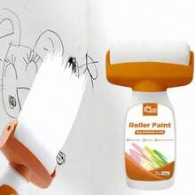 500ml White Wall Repair Paint, Odorless Water-Based Latex Paint, Roller Paint For Wall Covering And Graffiti, Stain Remover, Self-Applying Wall Patching Paste, Wall Repair Coating (New And Old Models Sent Randomly) - Multicolor - View 5