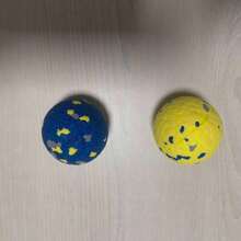 1/2/3pcs Durable Solid Rubber Dog Toy Balls, High Elasticity Floating Chew Toys, Multi-Color Pet Play Balls For Chewing Dogs, Essential For Outdoor Walks And Training, Lightweight And Durable Puppy Toys - Multicolor - View 16