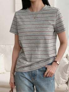 Women T-Shirts - Grey - View 4