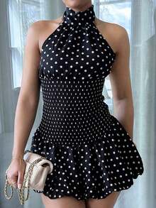 Women Short Dresses - Color as Pic - View 5