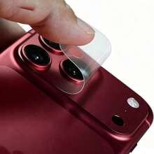 1pc Lens Base Protector Film For PhoneDUO/18 Pro Max/18 Pro/17 Pro Max/17 Pro/17 Air, Fully Transparent Protection, Scratch-Resistant And Durable, Easy Installation, Camera Lens Protector Sticker - Clear - View 6