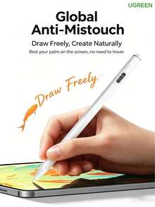UGREEN LP937 Stylus, 6D Tilt & Pressure Sensitivity, Digital Battery Display, Compatible With IPad For Note-Taking, Drawing, And Creativity - View 1