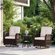 Outdoor Table & Chair Sets - Blue - View 8