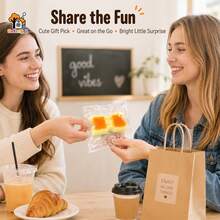 New Stretchy Cheese Pudding Squeeze Toy, Soft Glutinous Slow Rebound Squishy Toy, Stress Relief & Anxiety Reduction Fidget Toy, Realistic Food Design Sensory Toy For Teens Adults, Anti-Stress Hand Toy, Perfect For Gift & Collection - Multicolor - View 6