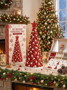 Stringing Christmas Tree Handicraft Set DIY - Multicolor - View 8