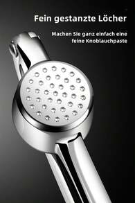 Garlic Press: A High-Quality Garlic Crusher Featuring An Ergonomically Designed Lever, Which Efficiently Crushes Garlic To Produce A Finer Paste; A Practical Kitchen Gadget. - Silver - View 6