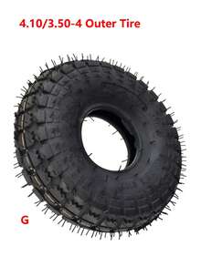 4.10/3.50-4 Inner & Outer Tire 410/350-4 Pneumatic Electric Scooter Tire, Cart Accessories - 4.10/3.50-4 - View 20